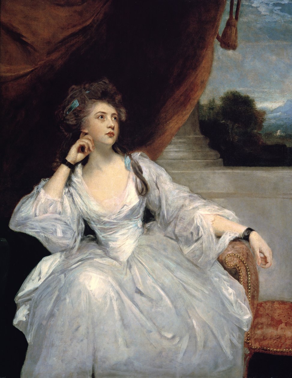 Portret van mevrouw Stanhope door Joshua Reynolds
