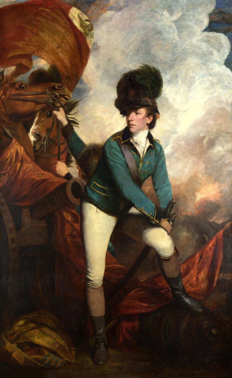 Portret van Sir Banastre Tarleton (1754-1833) door Joshua Reynolds