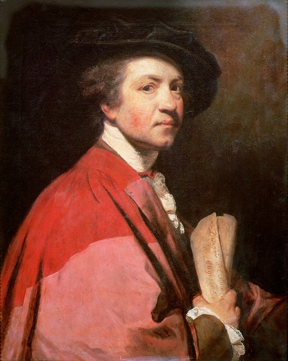 Zelfportret, 1775 door Joshua Reynolds