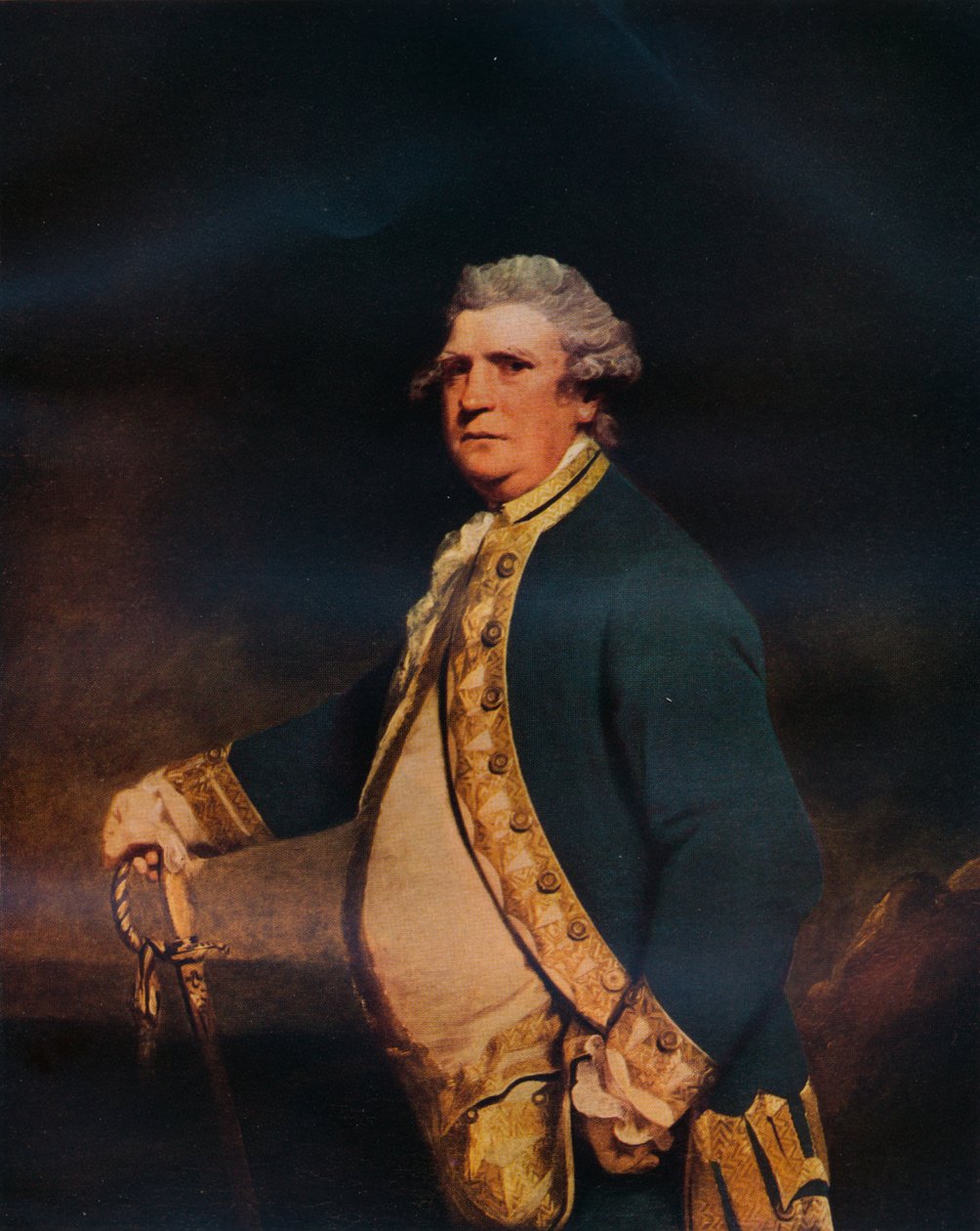 Augustus Keppel, Burggraaf Keppel, 1779 door Joshua Reynolds