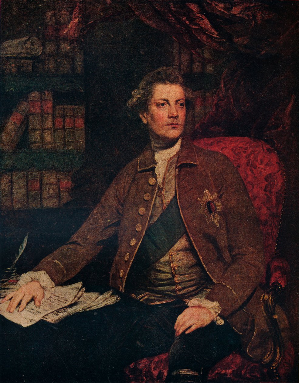 Henry, twaalfde graaf van Suffolk, circa 1771 door Joshua Reynolds