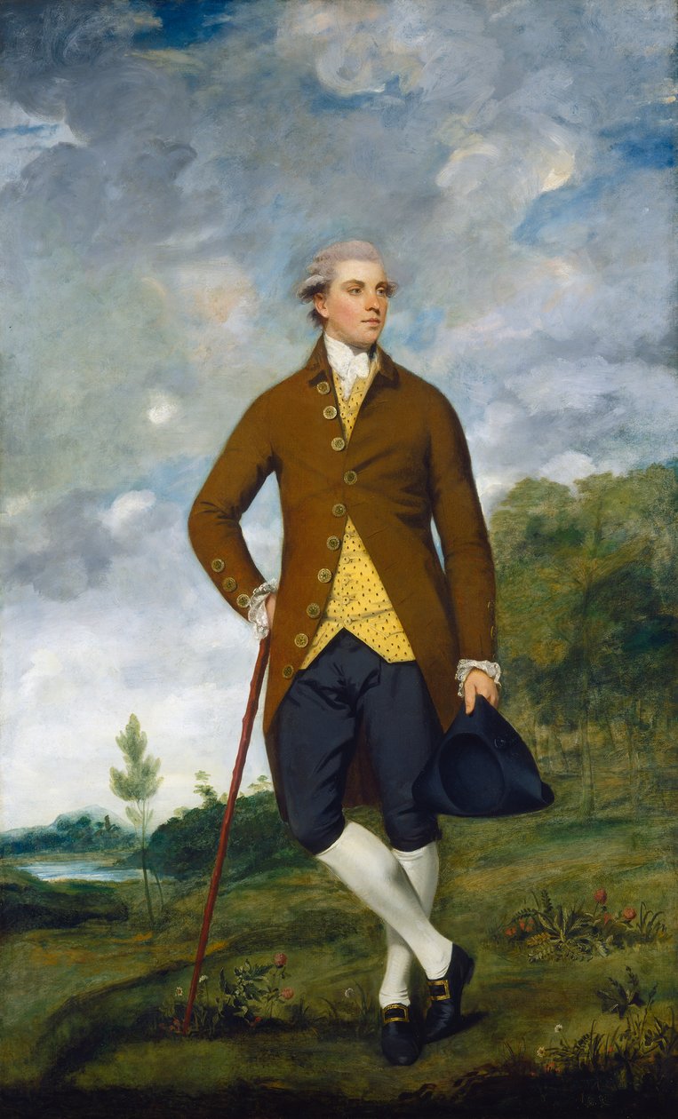 John Musters, 1777-ca. 1780 door Joshua Reynolds