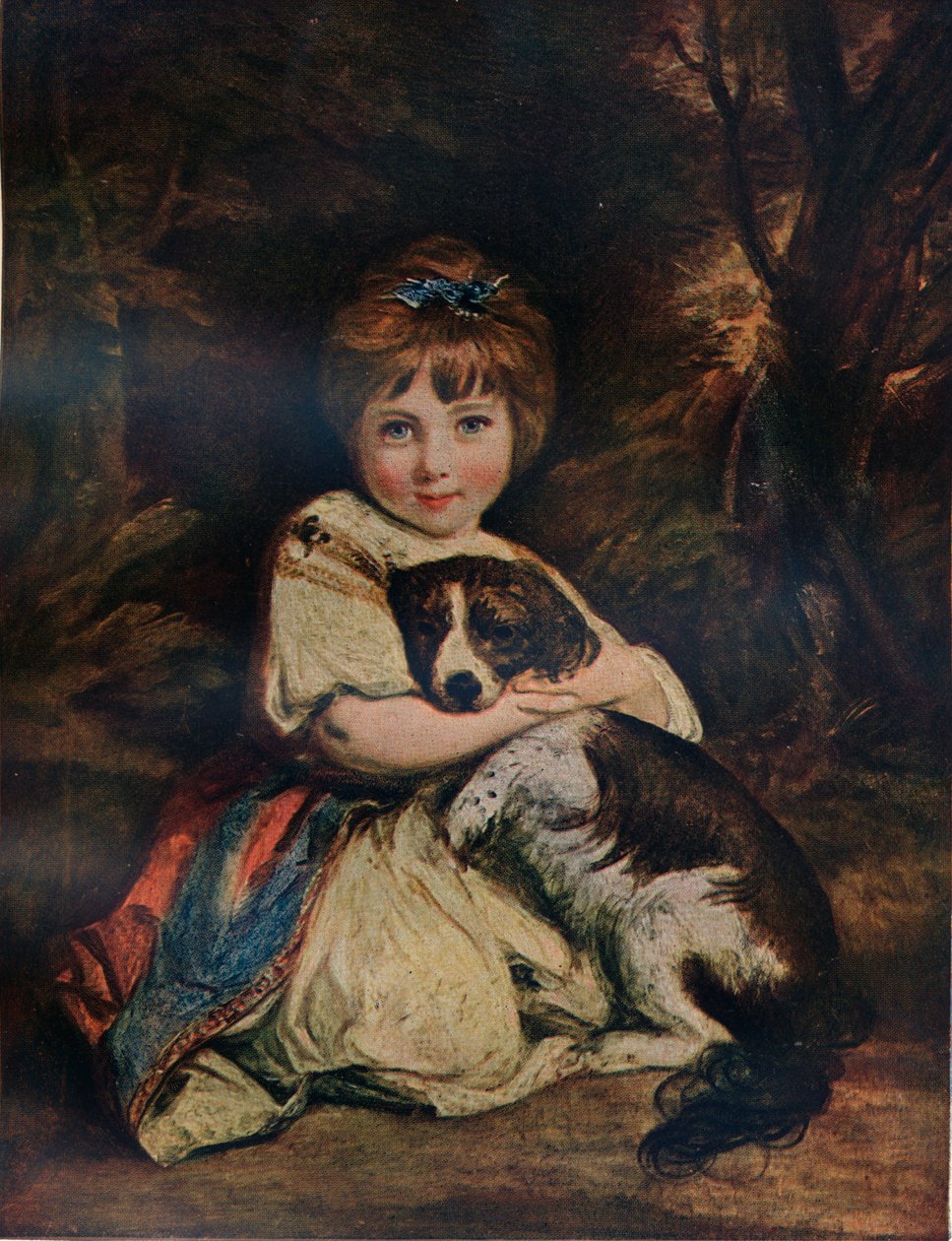 Miss Jane Bowles, ca. 1775 door Joshua Reynolds