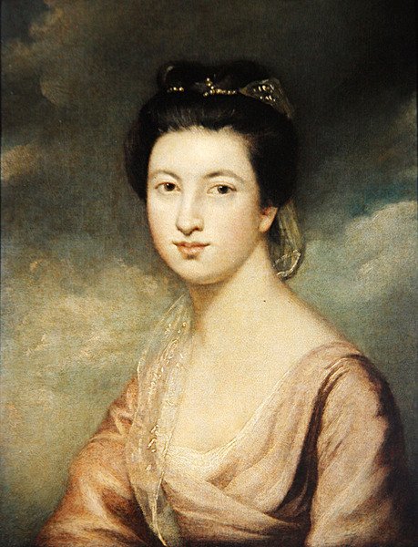 Miss Jane Davidson door Joshua Reynolds