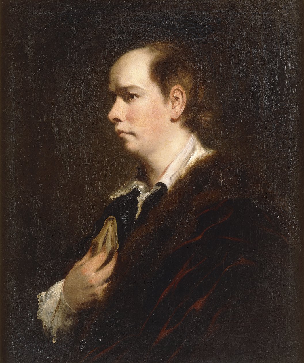 Portret van Oliver Goldsmith door Joshua Reynolds