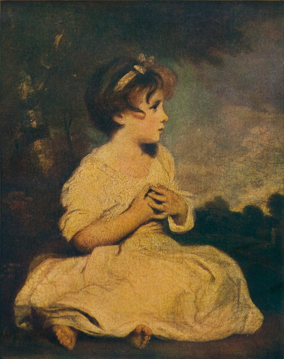 De leeftijd van onschuld, ca. 1788 door Joshua Reynolds