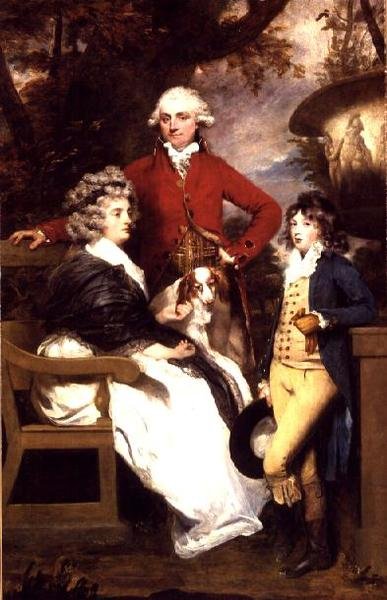 De Familie Braddyll door Joshua Reynolds