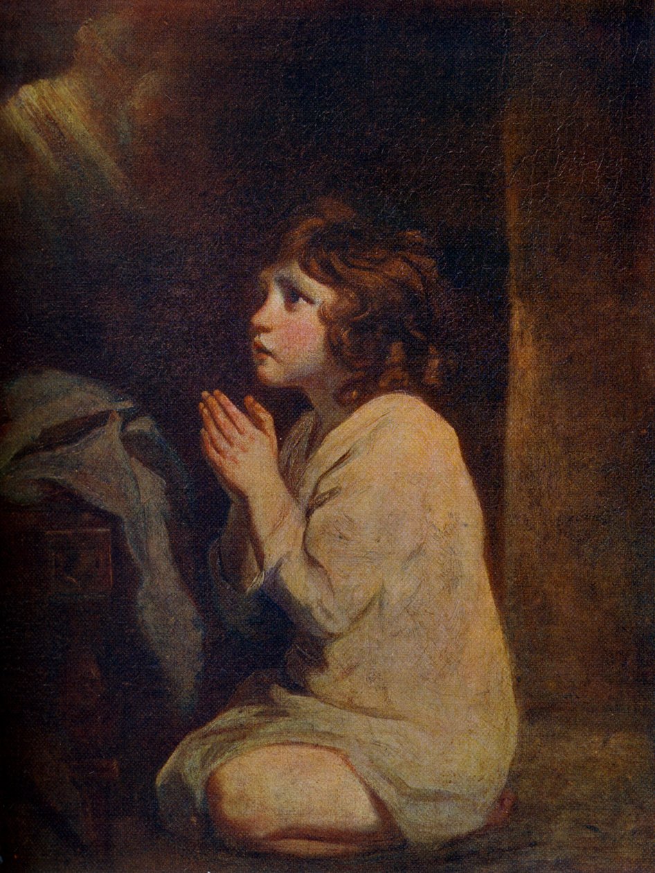 De jonge Samuel door Joshua Reynolds