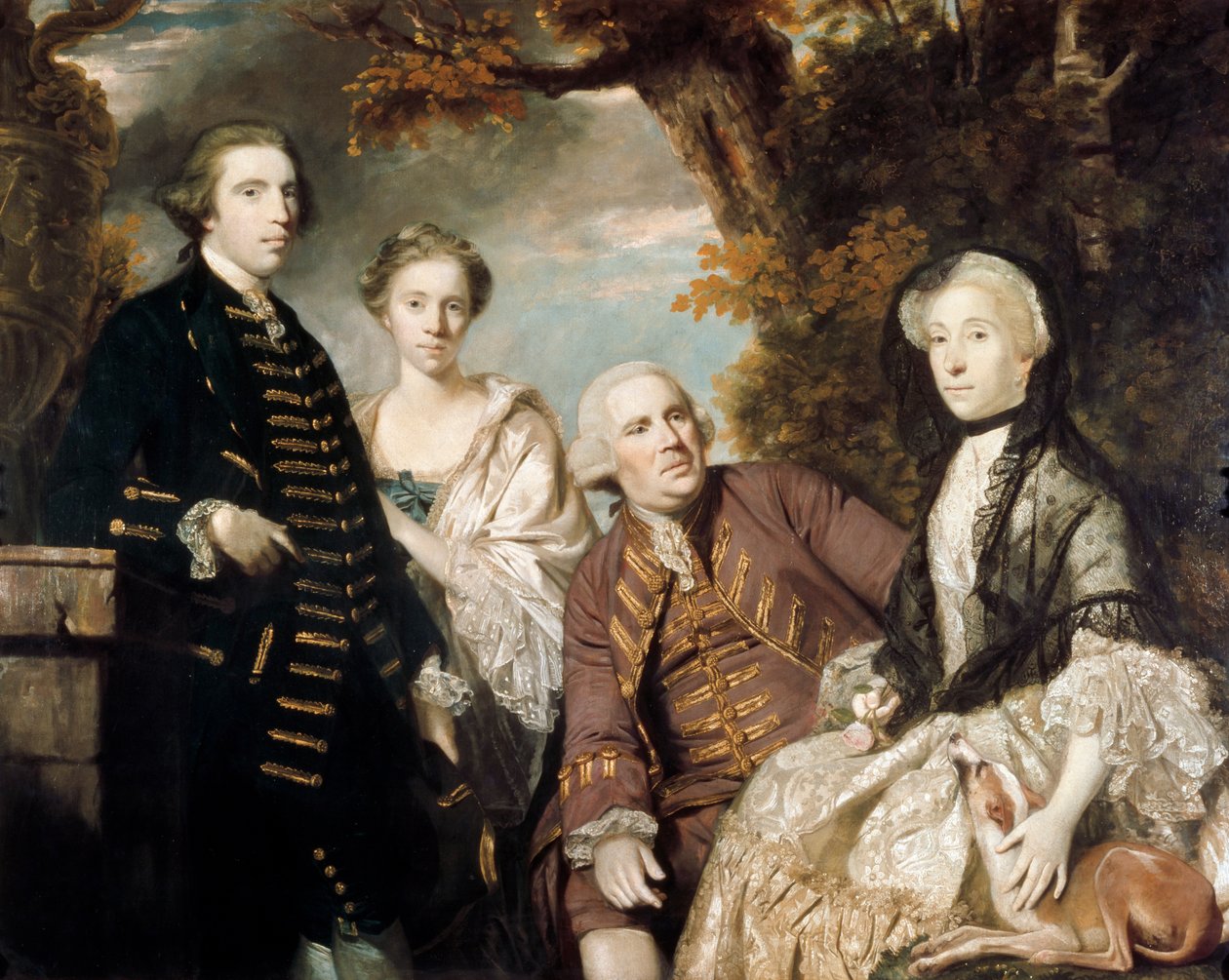 De Familie Roffey door Joshua Reynolds