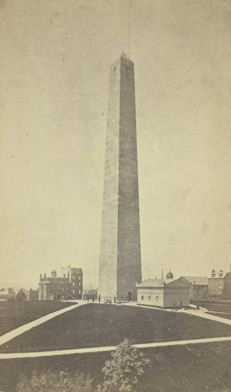 Bunker Hill Monument door Josiah Johnson Hawes