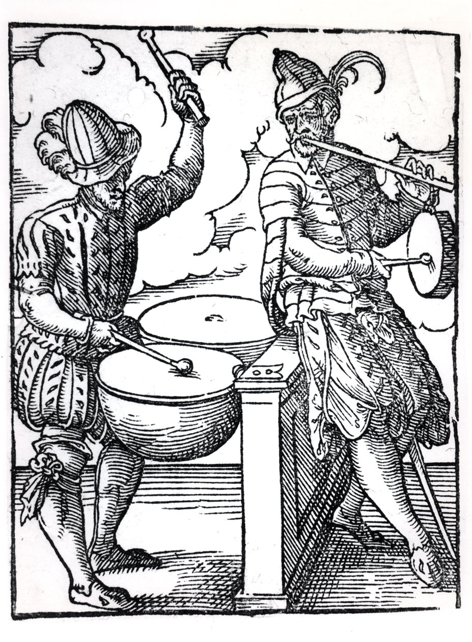 Muzikanten door Jost Amman