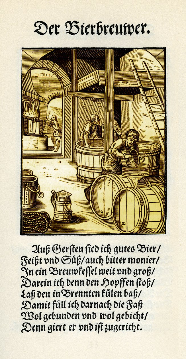 De Brouwer door Jost Amman
