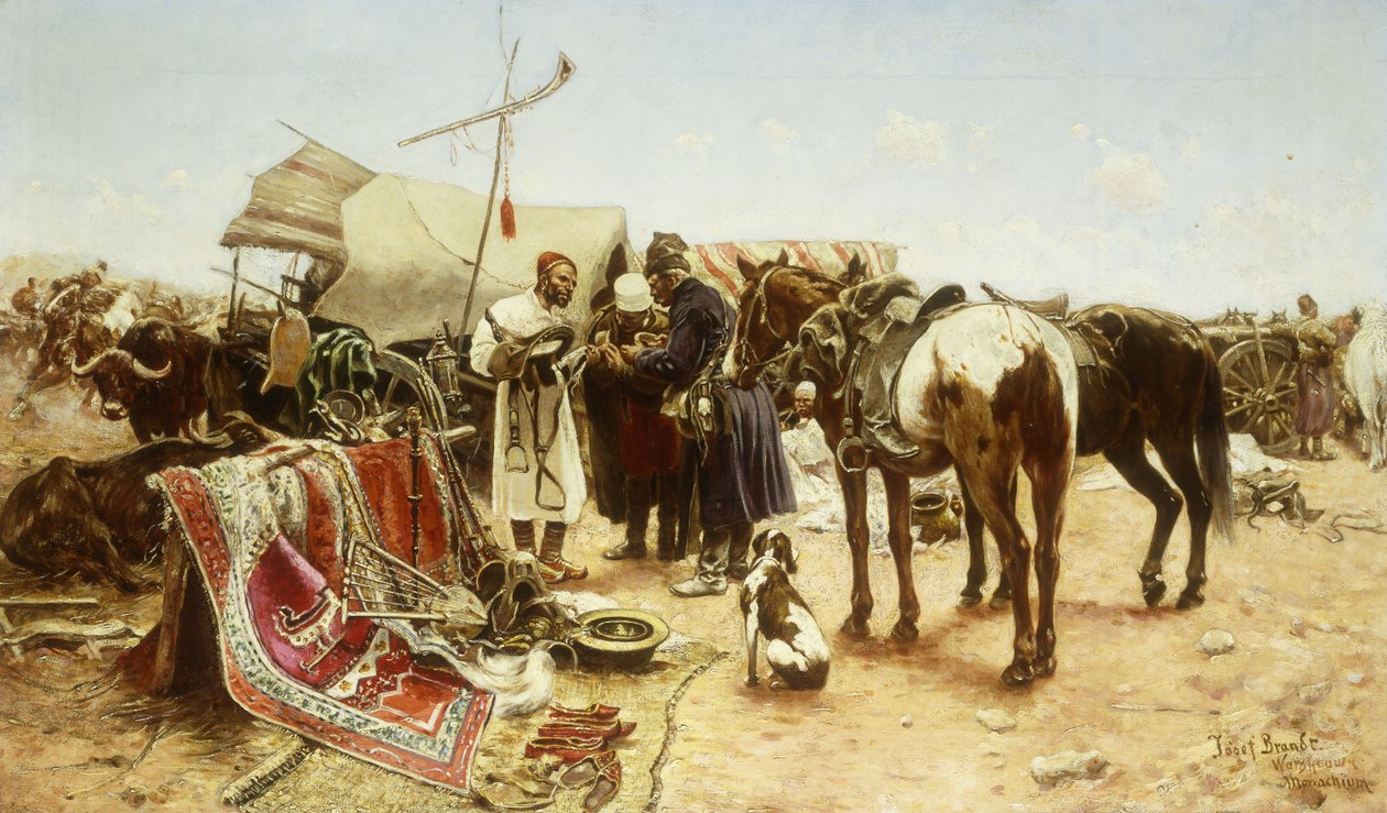 De Oosterse Markt door Jozef Brandt