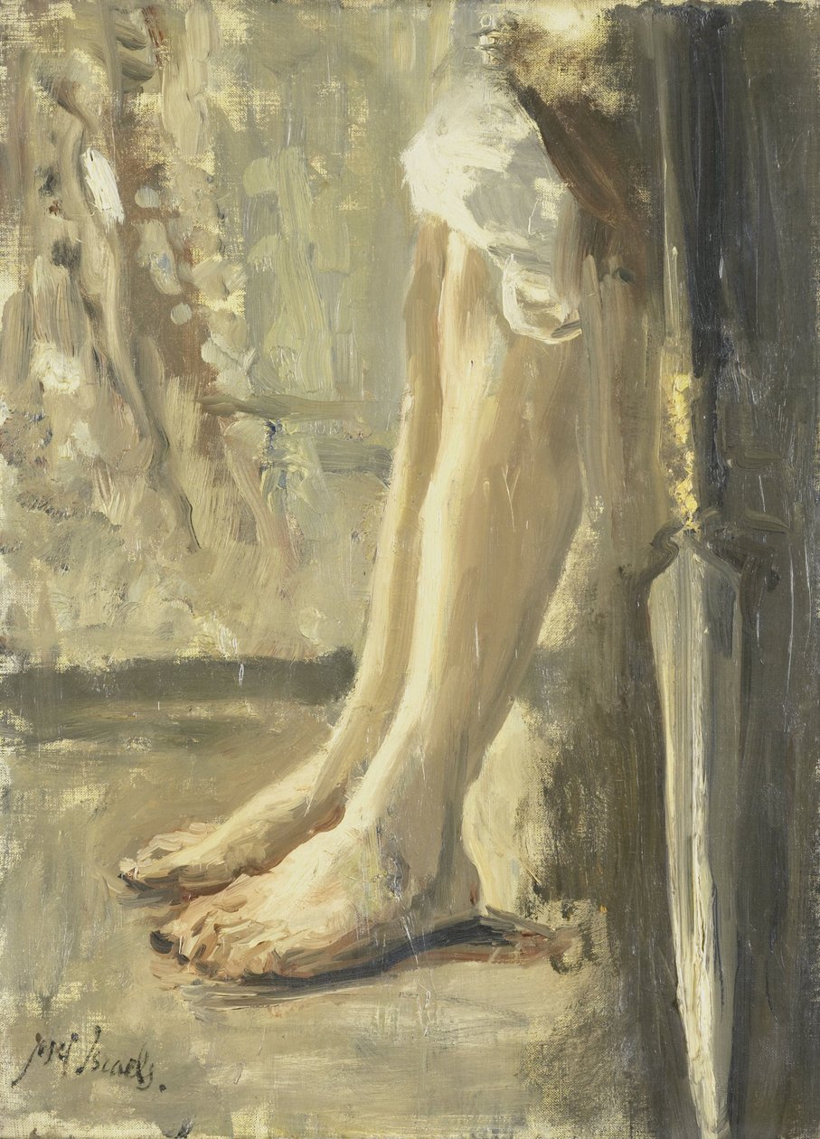 Davids benen door Jozef Israëls (signed by artist)