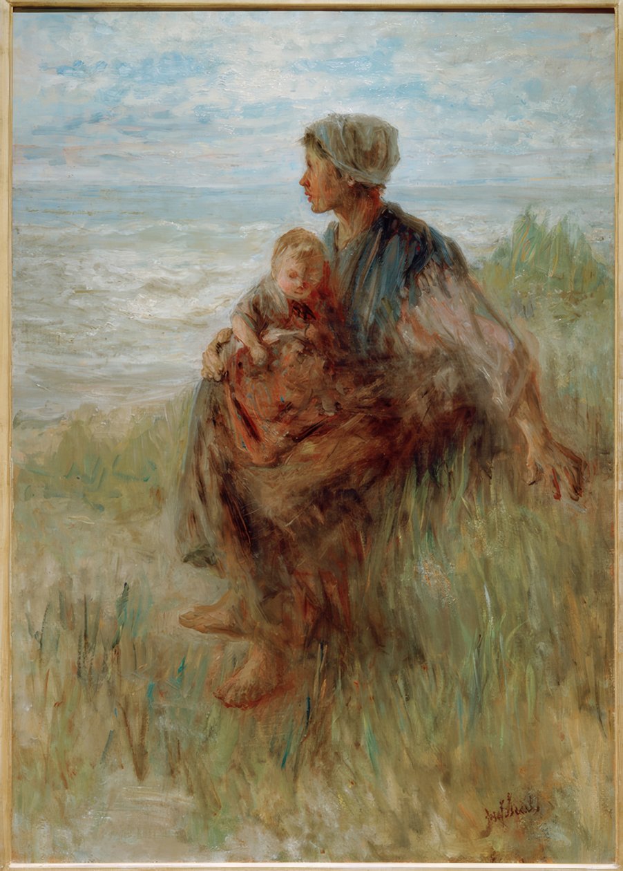 Staren in de verte door Jozef Israëls