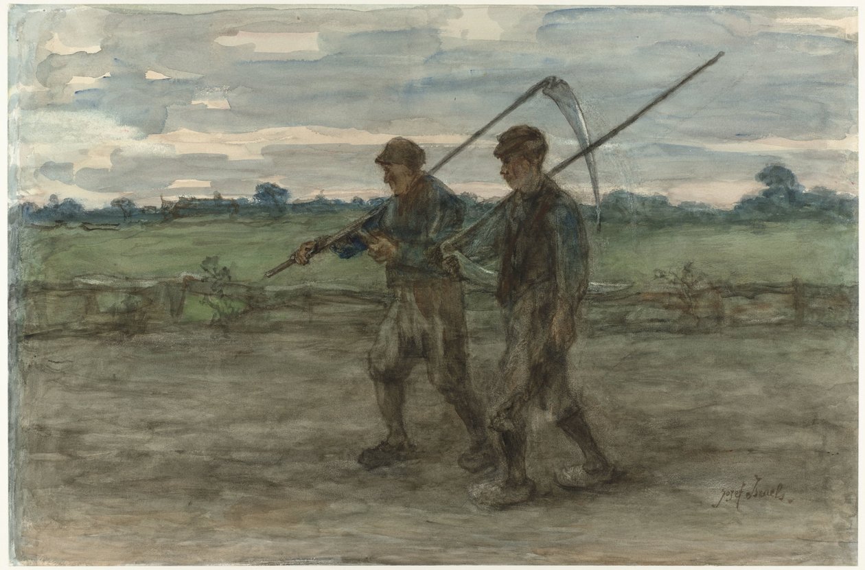 Maaiers door Jozef Israëls