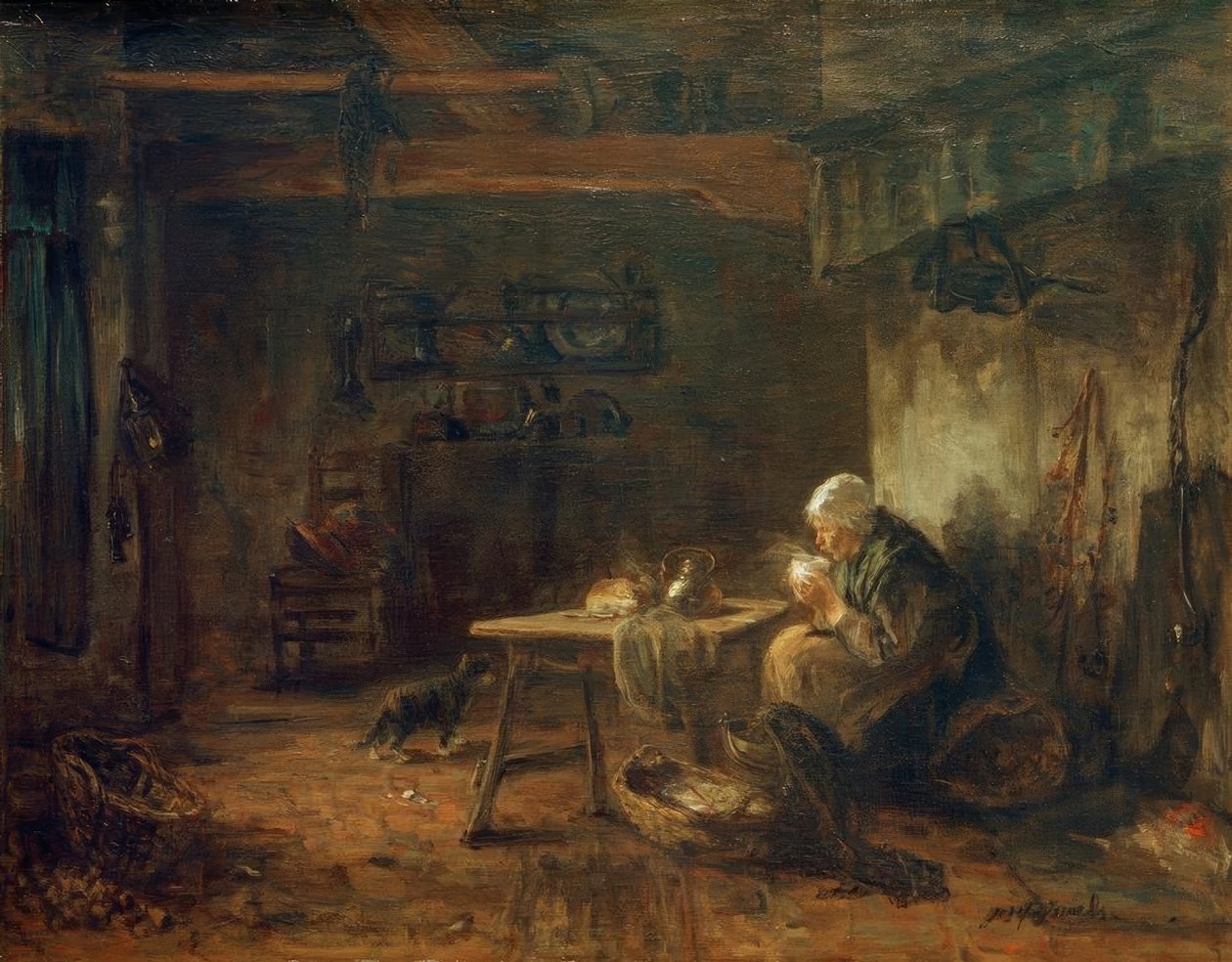 Verfrissing door Jozef Israëls