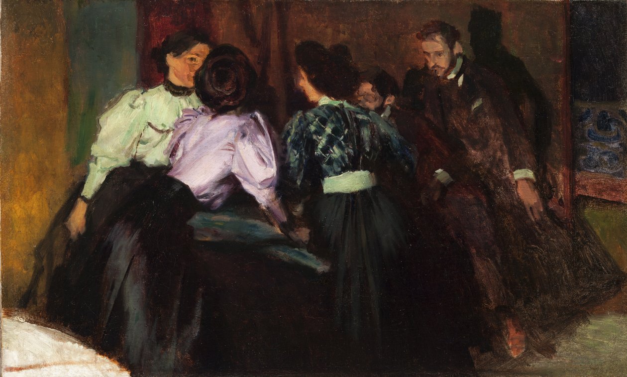 Schets voor het schilderij 