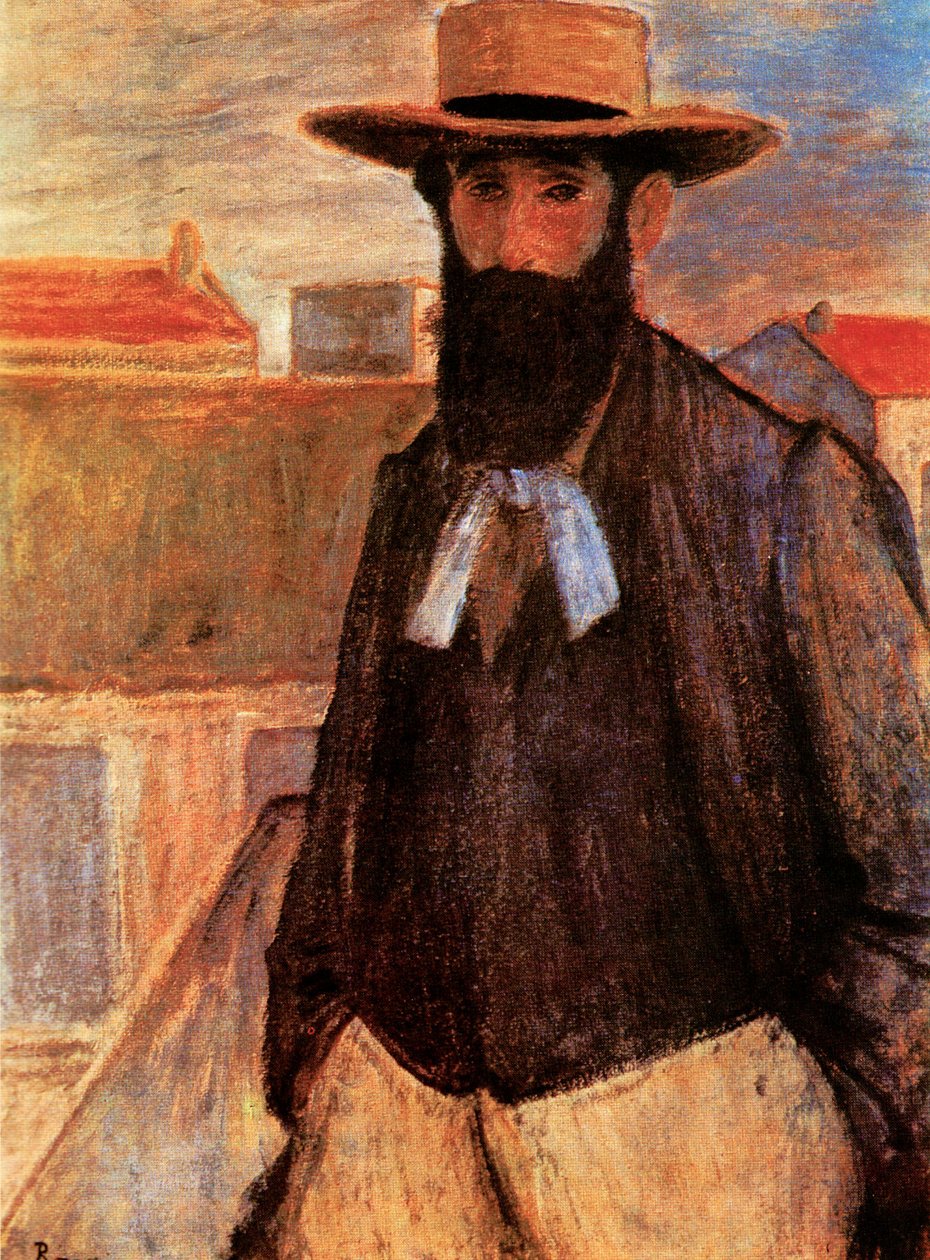 Portret van Aristide Maillol door József Rippl Rónai