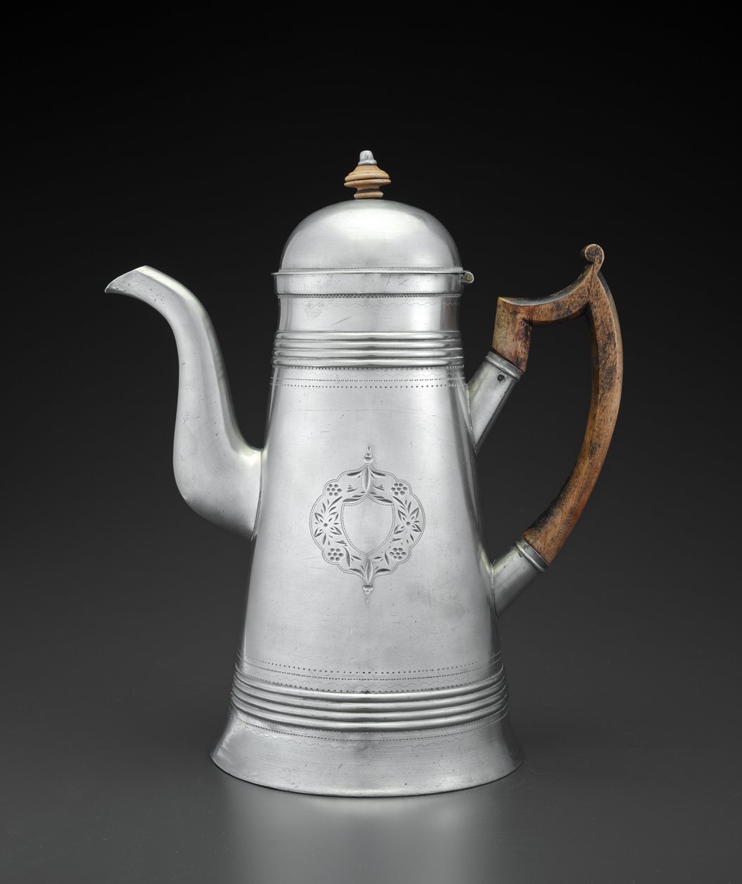 Koffiepot, c. 1814-1825 door Jr. Ebenezer Smith