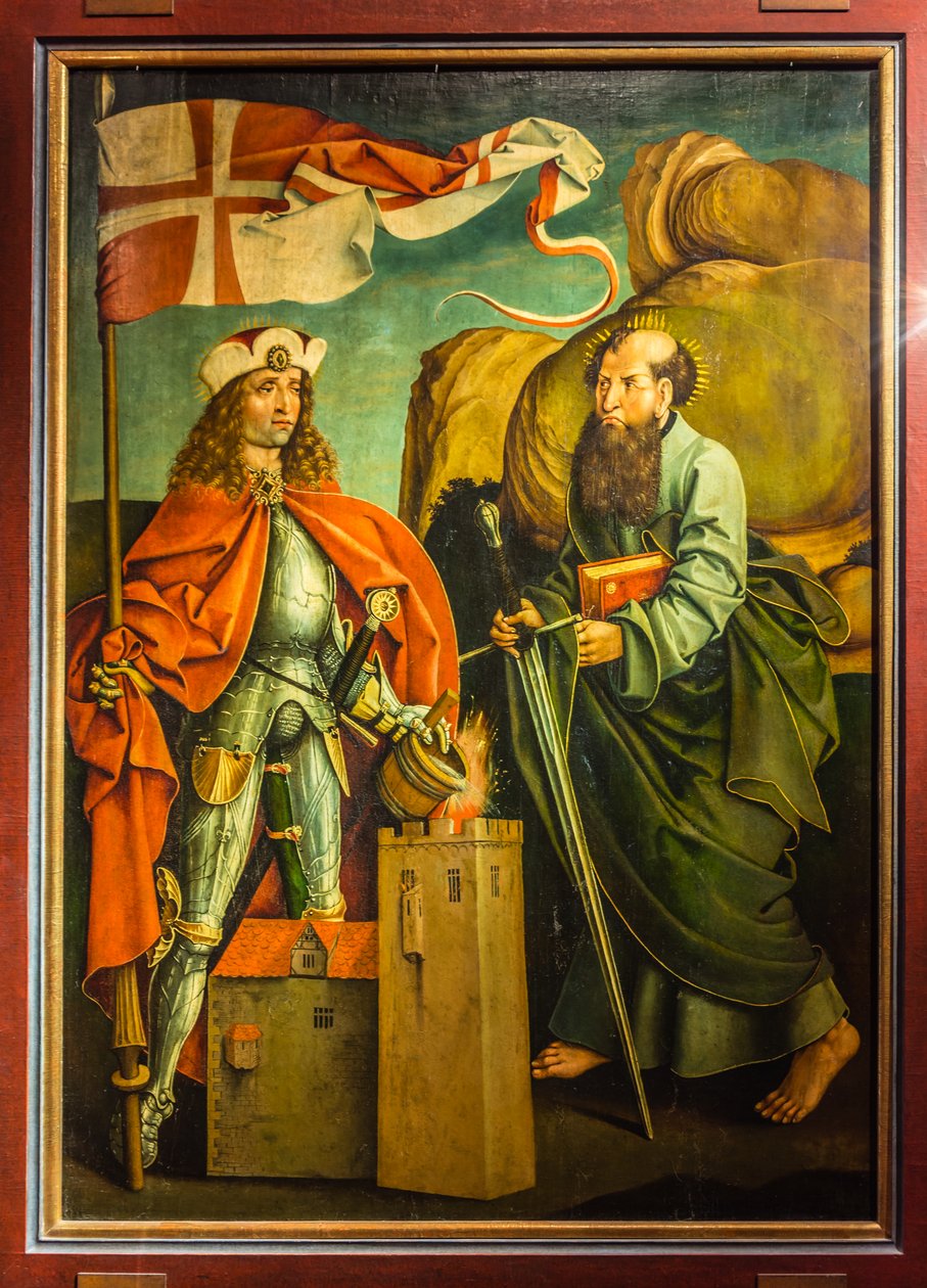 Sint Florian en Sint Paulus door Jörg Breu the Elder