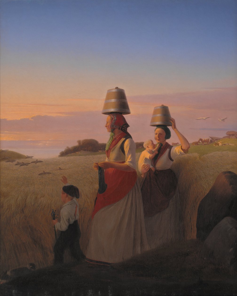 Landelijk Tafereel door Jørgen V. Sonne