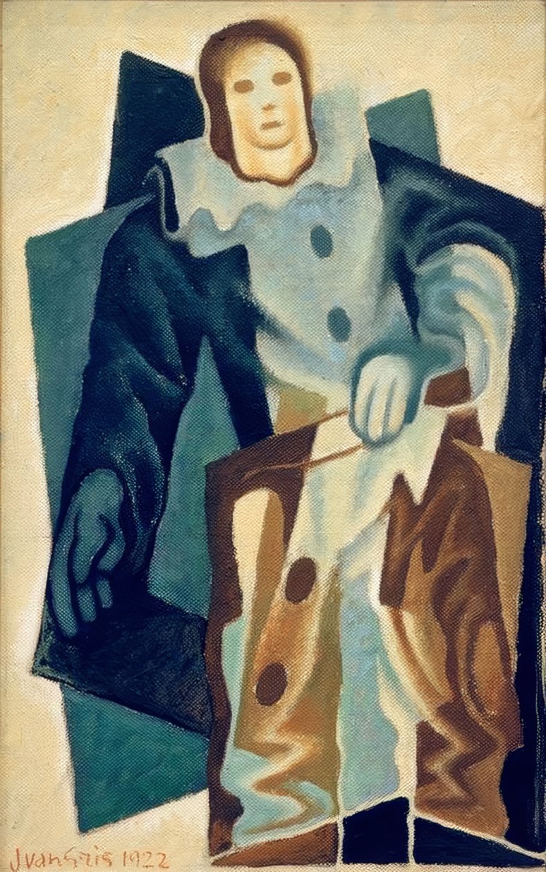Pierrot door Juan Gris