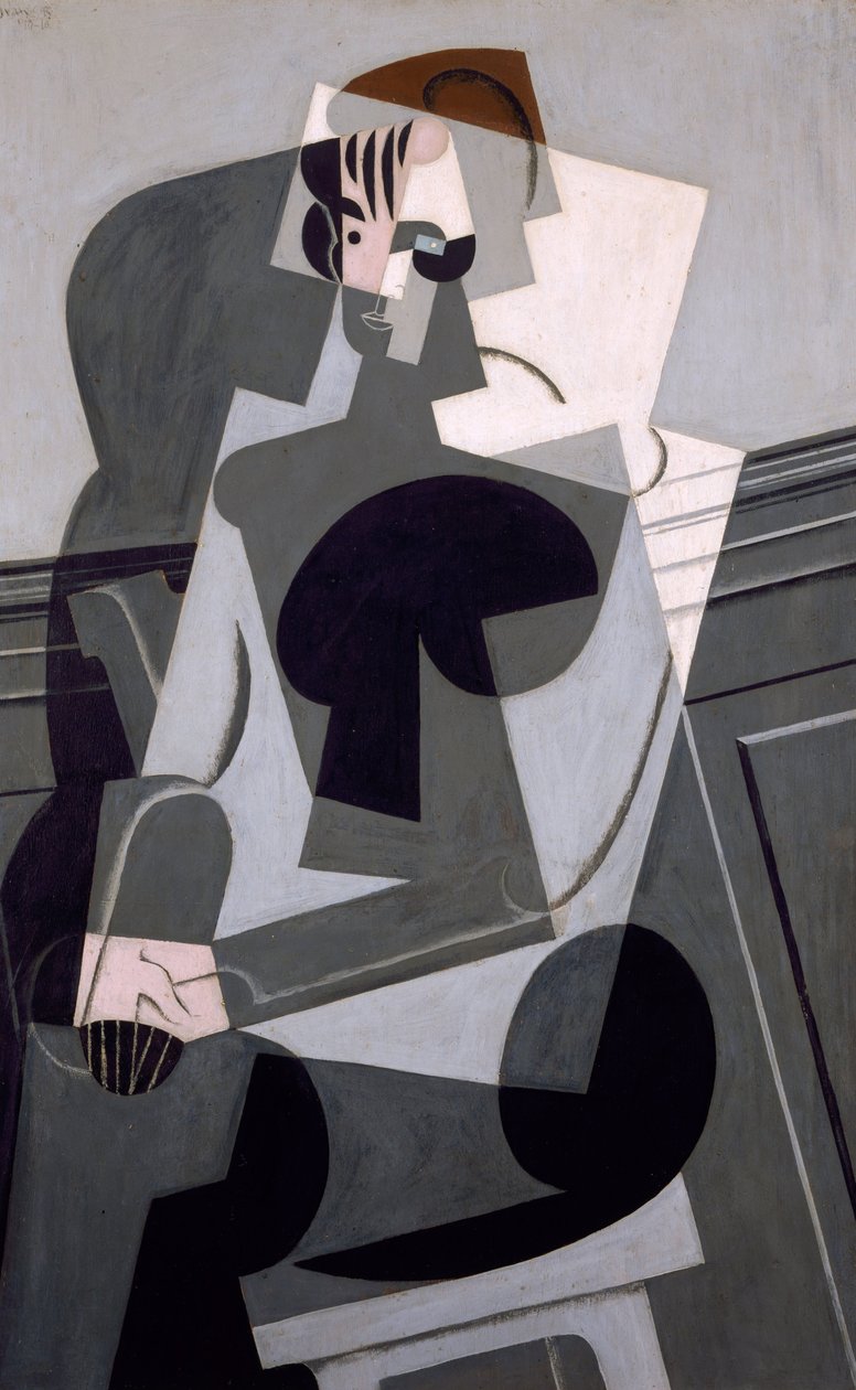 Portret van Madame Josette Gris door Juan Gris