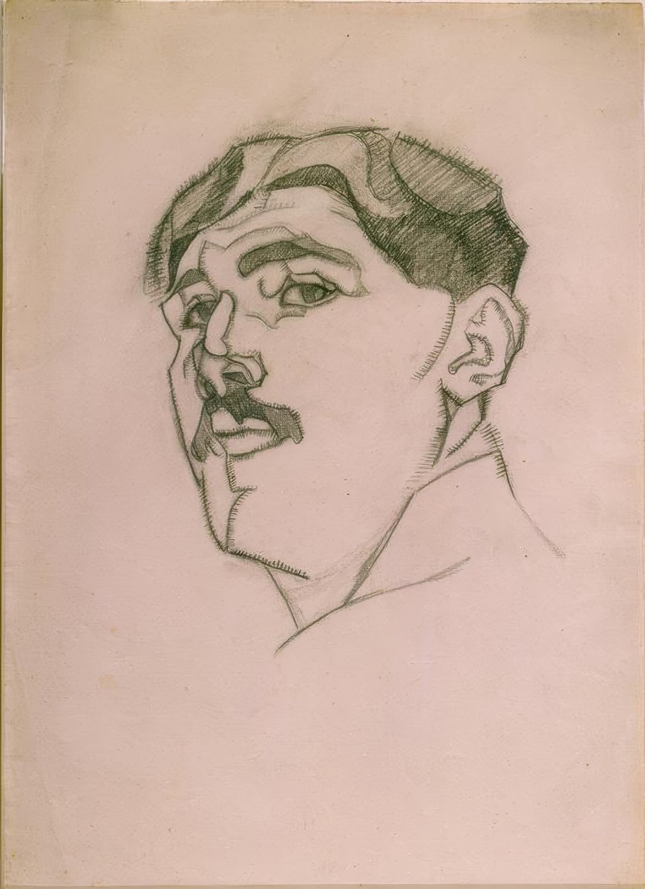 Zelfportret door Juan Gris