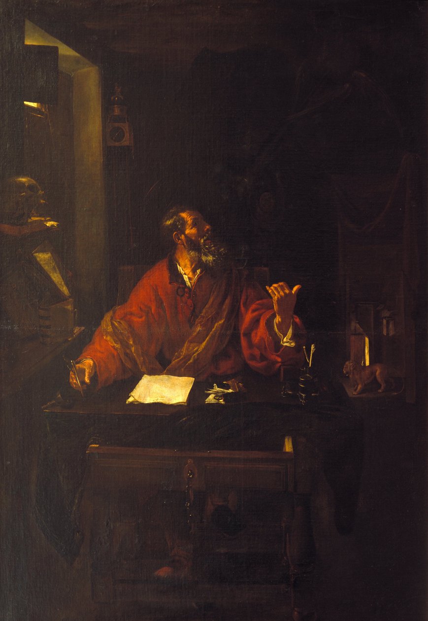 Sint-Hieronymus door Juan Ribalta