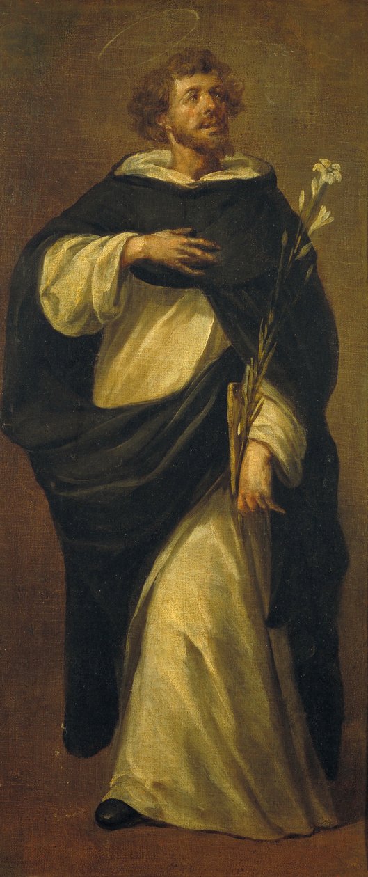 Sint-Dominicus de Guzmán door Juan Valdés de Leal