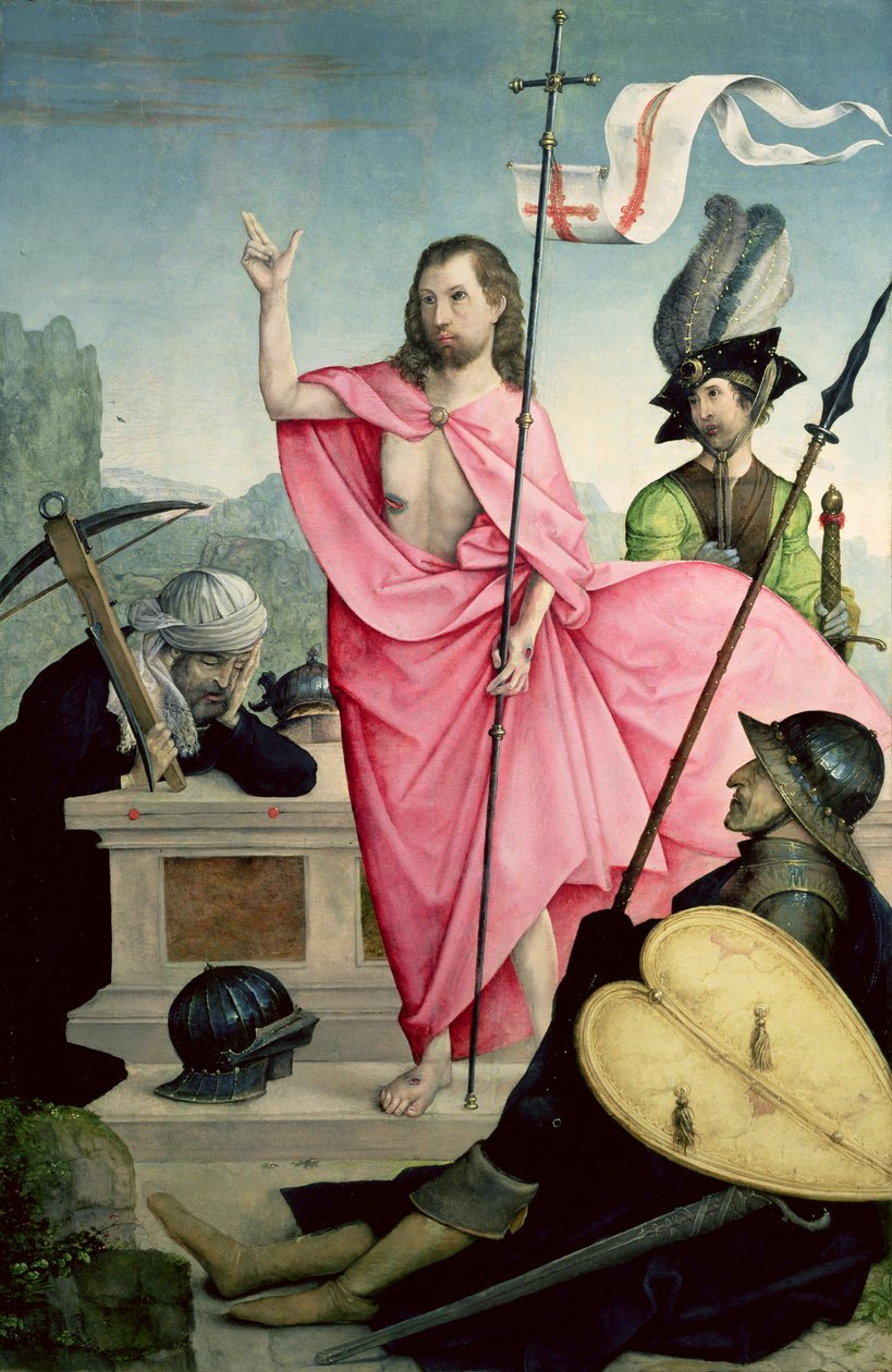 Opstanding door Juan de Flandes