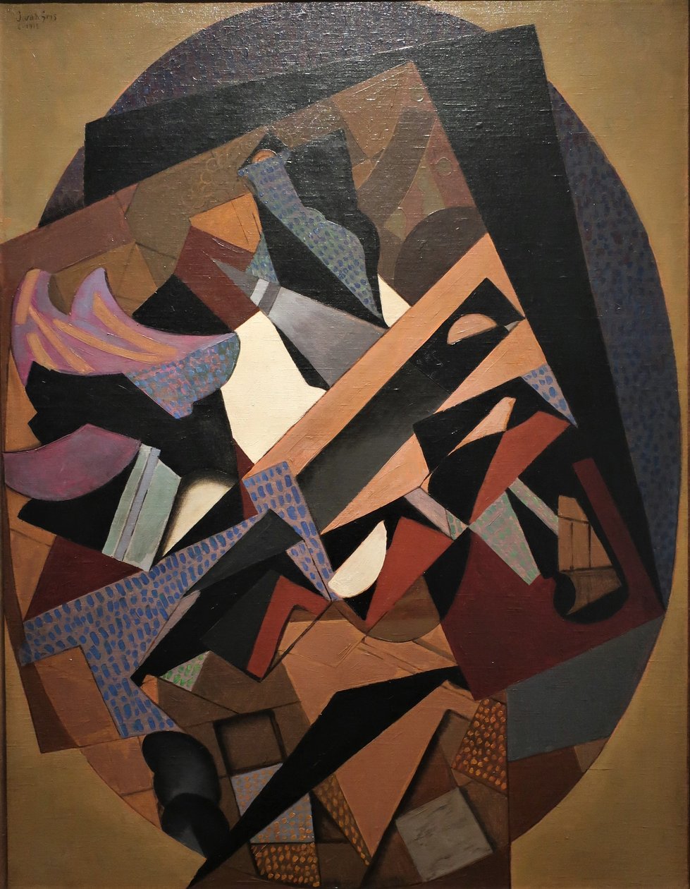 1915 Juan Gris Stilleven door Juan Gris