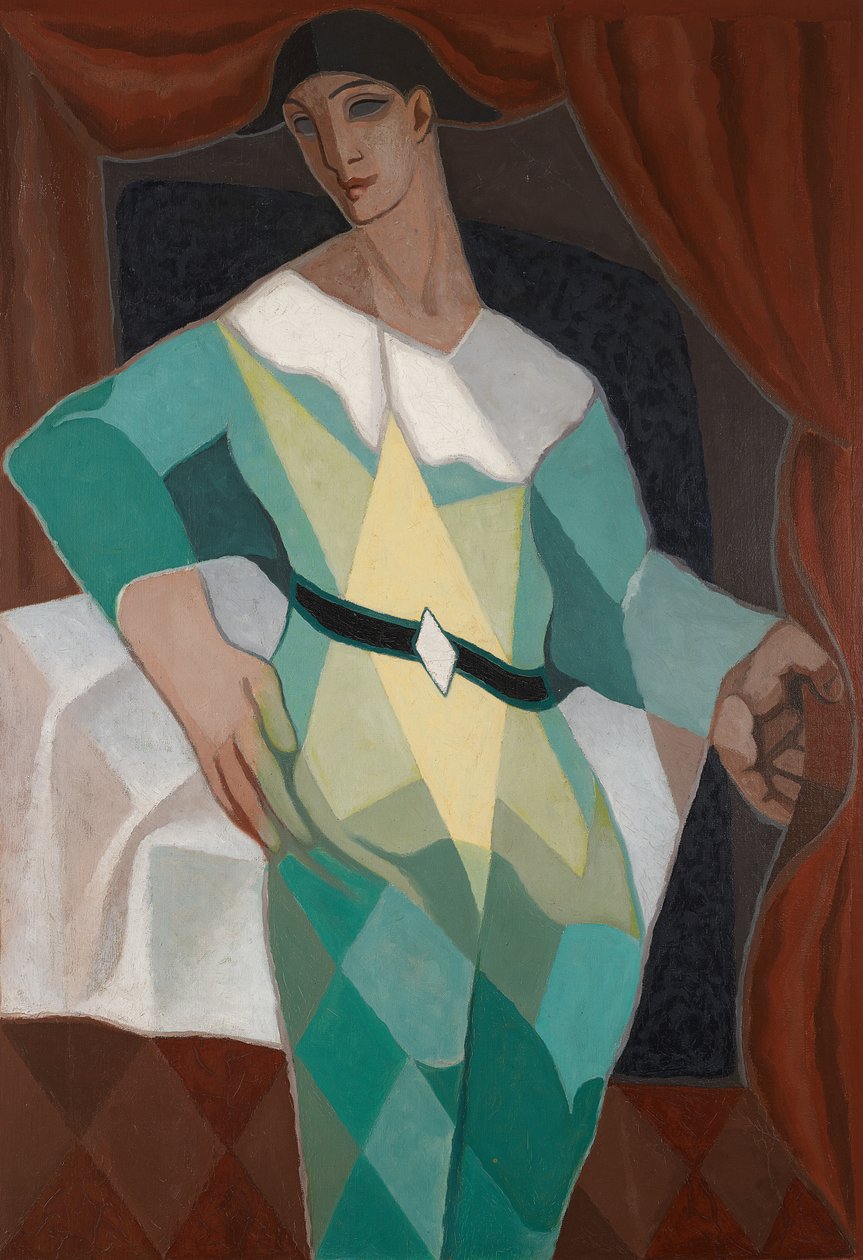 Arlequin door Juan Gris