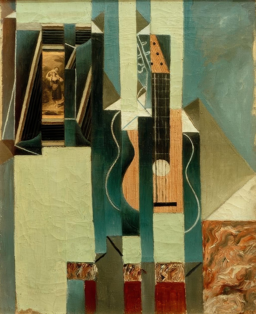 De gitaar door Juan Gris