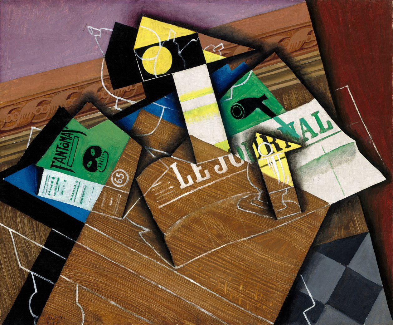 Fantômas door Juan Gris