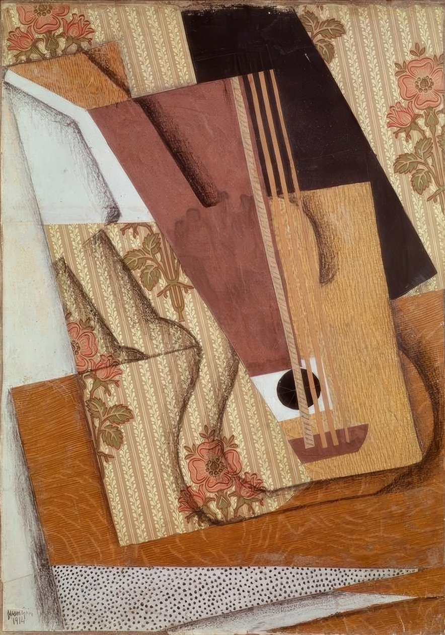 De gitaar door Juan Gris