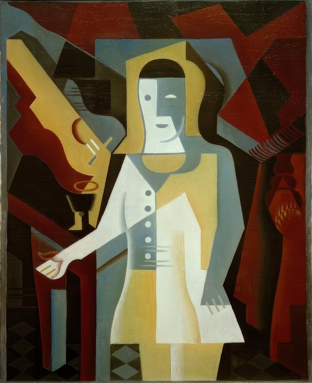 Pierrot door Juan Gris