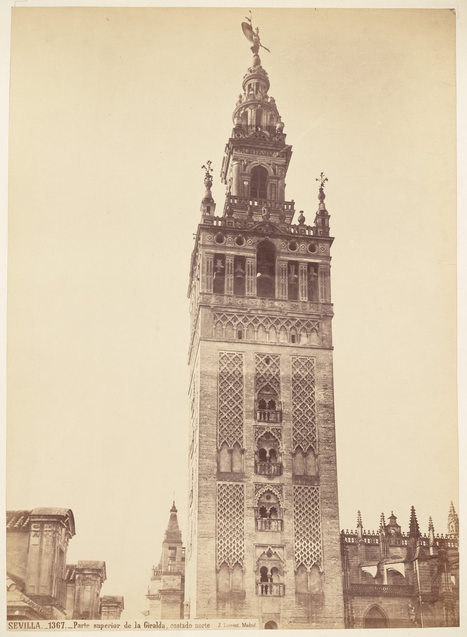 Top van de Giralda, Sevilla door Juan Laurent