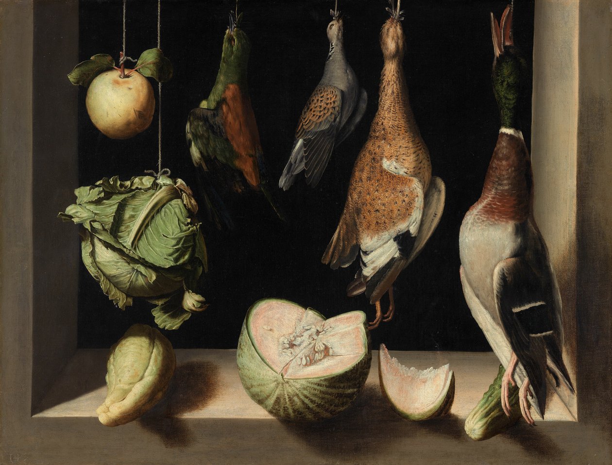 Stilleven met wild gevogelte, 160003 door Juan Sanchez Cotan