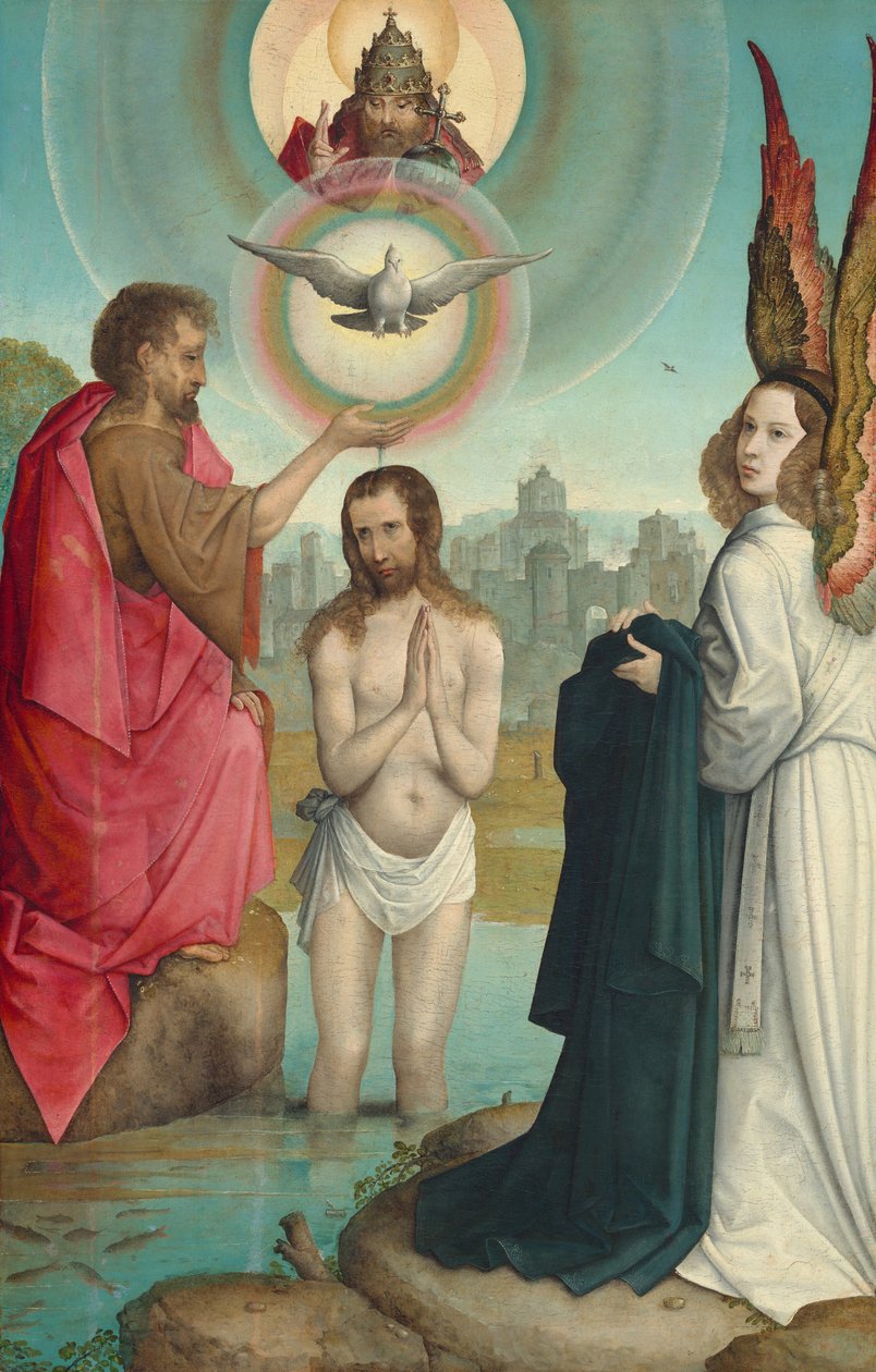 De Doop van Christus door Juan de Flandes