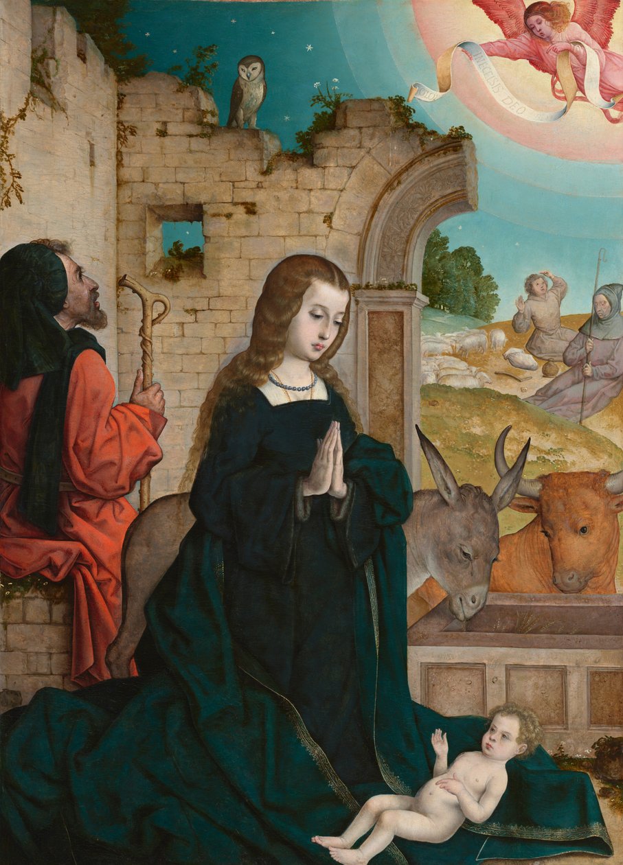 De Geboorte door Juan de Flandes