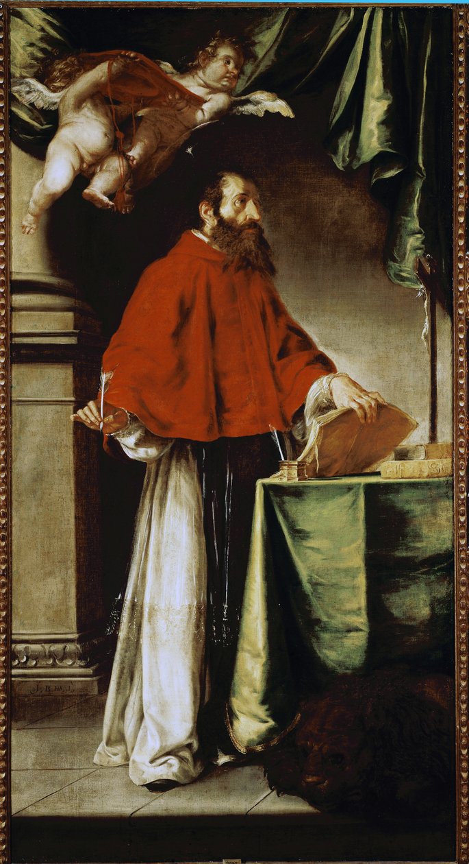 Sint Hiëronymus door Juan de Valdes Leal