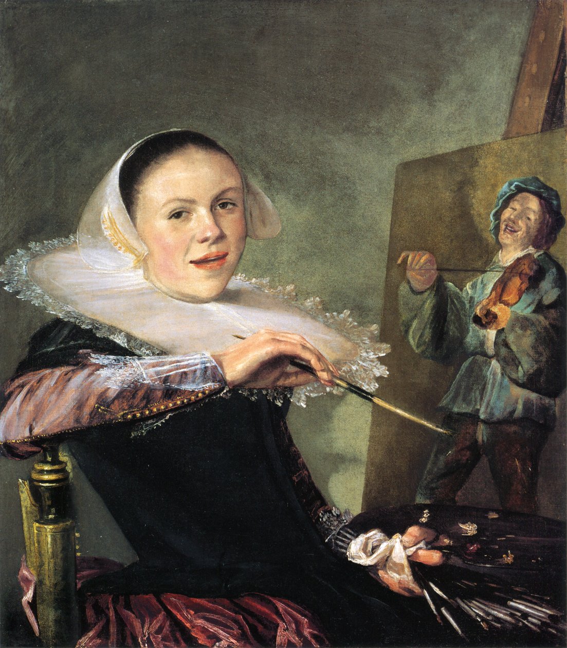 Zelfportret door Judith Leyster