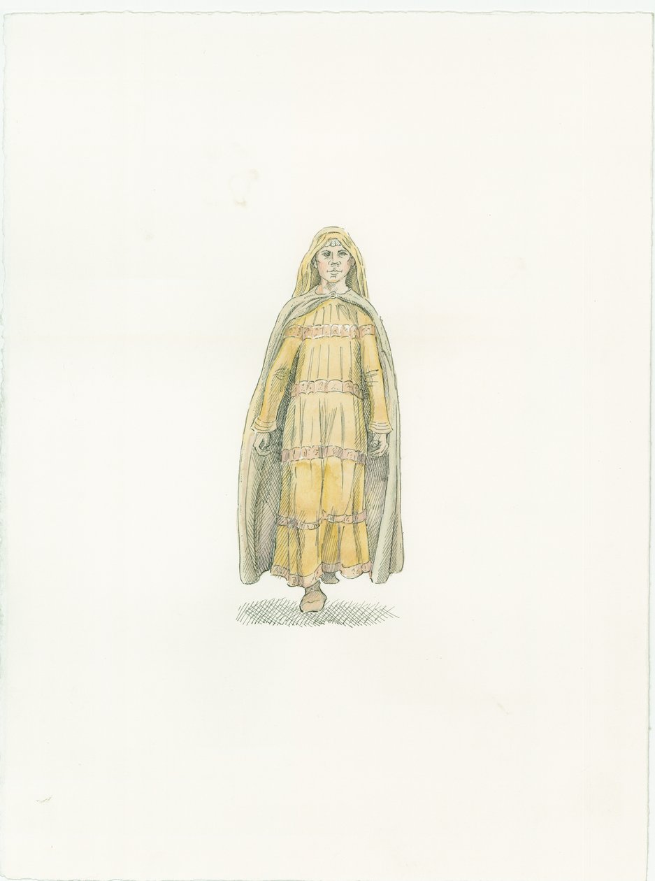 Edith van Wessex, c. 1066 2015 door Judith Dobie