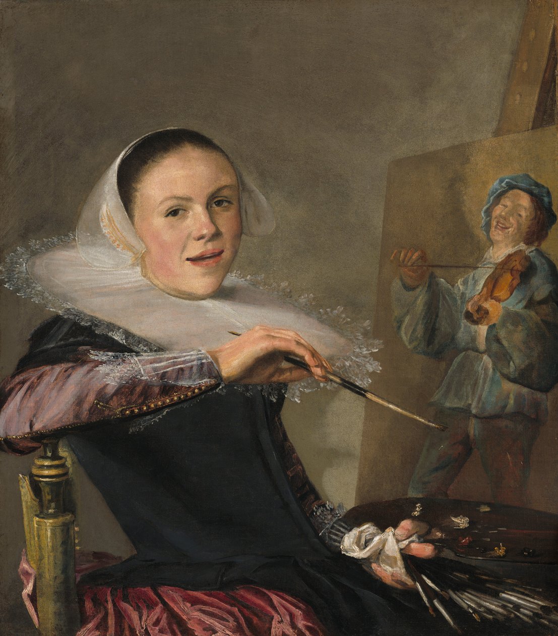 Zelfportret door Judith Leyster
