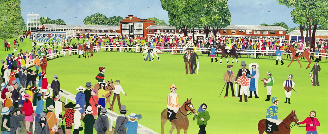 Ascot - de paddock door Judy Joel
