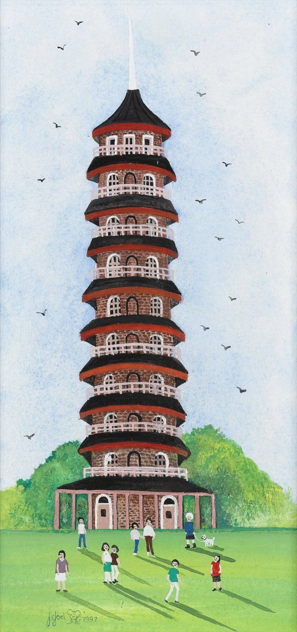 Kew Pagode door Judy Joel