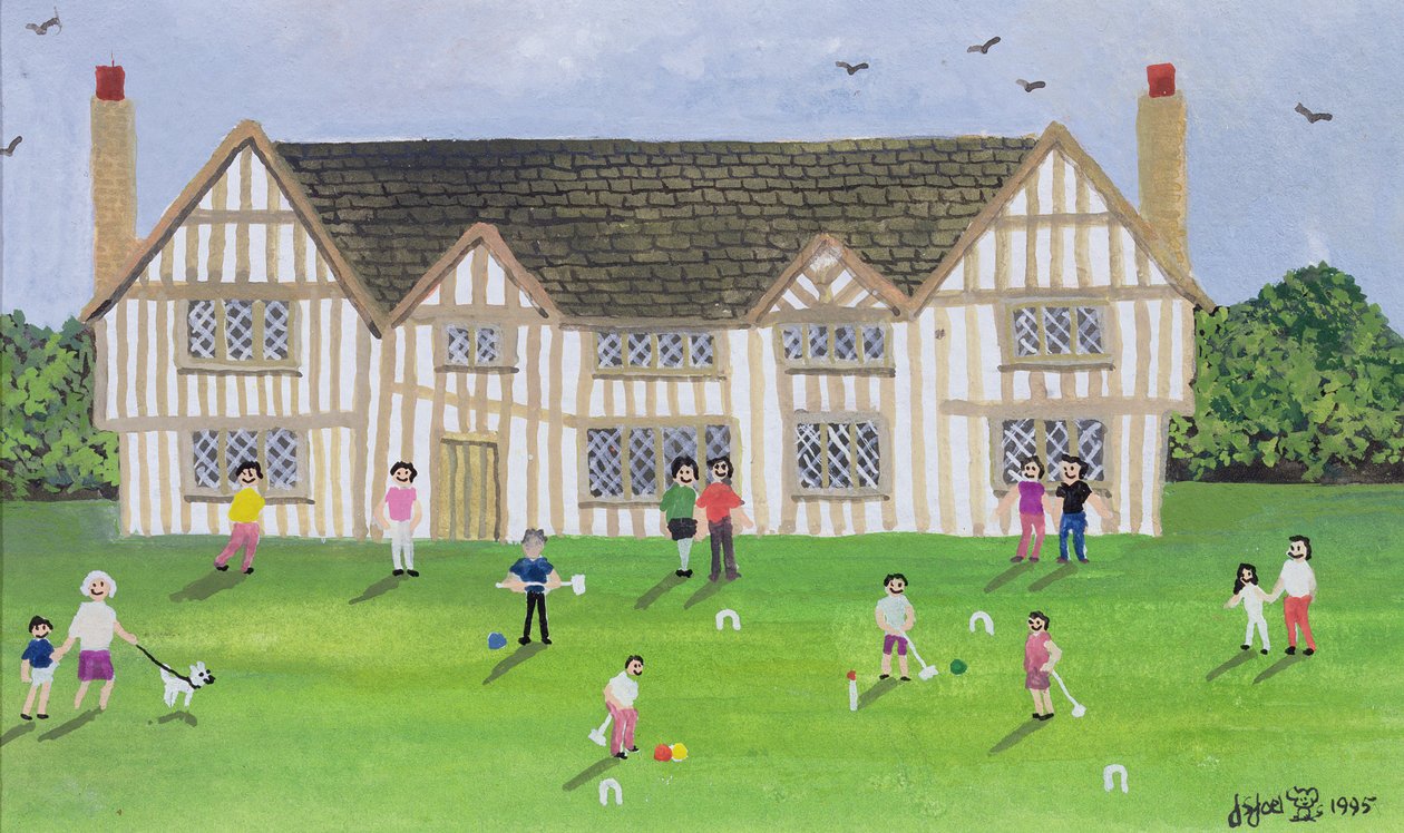 Tudorhuis, 1995 door Judy Joel