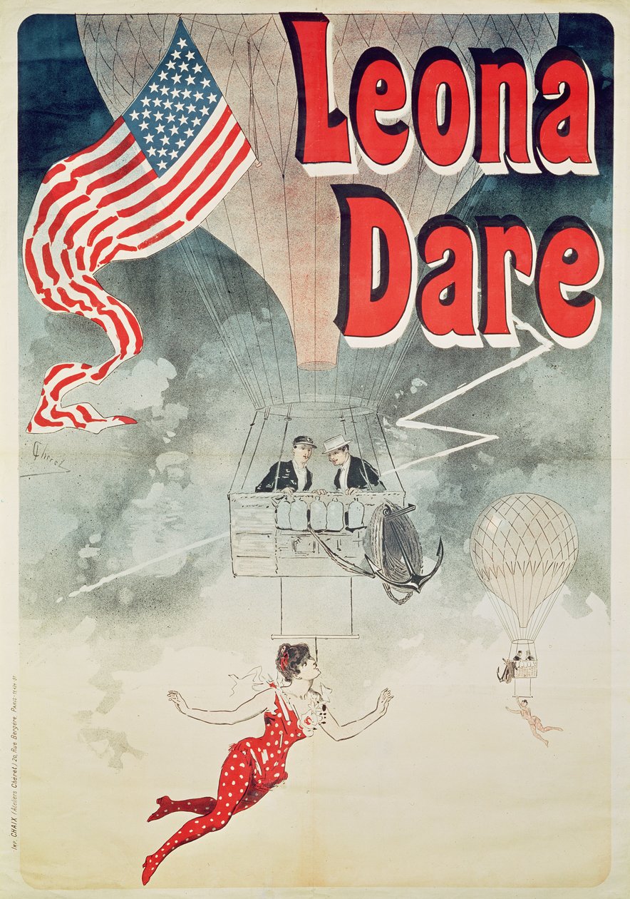 Luchtballonvaart: `Leona Dare